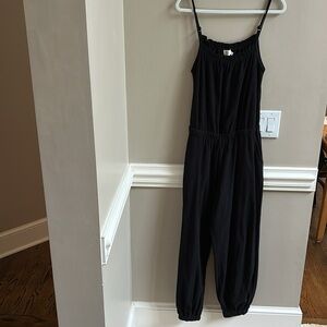 Phie Collective French Terry Cloth Long Jumper Black XL